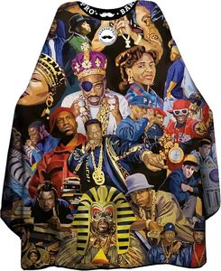 Capa de Peluquería para Salón y Barbería con Diseño Personalizado 100% Poliéster Impermeable y Resistente al Agua - Product Image 1