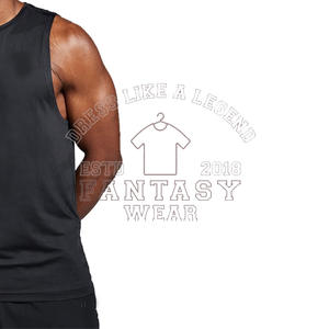FANTASY WEAR 2026 Camisetas sin mangas de gimnasio para hombre al por mayor, 100% poliéster de malla transpirable, chaleco de entrenamiento ligero y transpirable - Product Image 2
