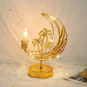 Fantaisie Designer Argenterie Bougeoir Bougeoir Qualité Supérieure En Métal Cristal Bougeoir En Gros Éclairage Accessoires - Product Image 5