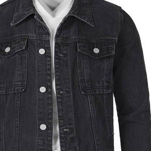 Durable <b>material</b> hot selling Men <b>Denim</b> Jacket reasonable price unique designs <b>denim</b> jacket for men with fully customized - Product Image 6