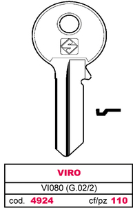 Chiave Asc Vi080 (g.Vac 2) Viro - Product Image 1