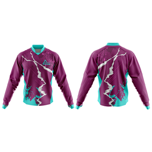 เสื้อเจอร์ซีย์เพ้นท์บอลผ้าแห้งเร็วระบายอากาศได้ดีเสื้อทีมผ้าโพลีเอสเตอร์ - Product Image 1