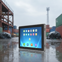Tablette industrielle robuste avec écran tactile, étanche IP65, WiFi, 4G LTE, GPS, Android, ordinateur tout-en-un