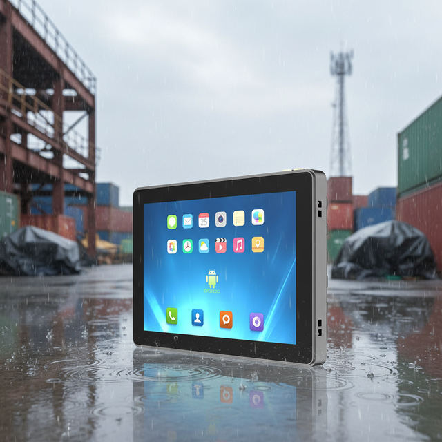 h IP65 Waterproof WiFi 4G LTE GPS Industrial Tablet PC Android Rugged Touch Screen Computer All in One PC