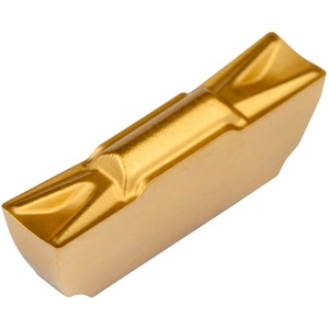 Inserto de Alta Calidad para Herramienta de Torneado con Recubrimiento PVD Dorado, Profundidad de 3 mm, ISO LCMF 031302-FT8330, Paquete de 10 - Product Image 1