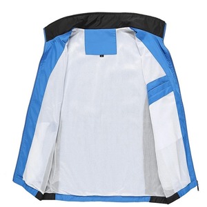 Conjunto de ropa deportiva de nuevo estilo para hombre, traje de entrenamiento físico de poliéster para correr con bolsillo con cremallera a prueba de viento para correr en invierno - Product Image 6