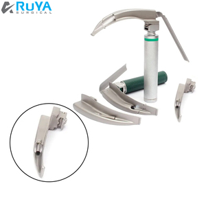 โลโก้ที่กำหนดเองดมยาสลบ304สแตนเลสนำมาใช้ใหม่ใยแก้วนำแสงใบมีดกล่องเสียงที่มีความยืดหยุ่นปลายนำแสง CE ISO - Product Image 5