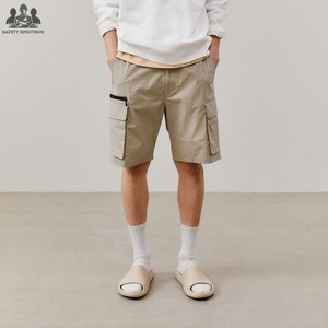 Pantalones Cortos Cargo de Algodón 100% para Hombre, Estilo Urbano |   Ropa Casual de Verano Transpirable y de Secado Rápido |   Pedido al por Mayor, Marca Privada, OEM - Product Image 1