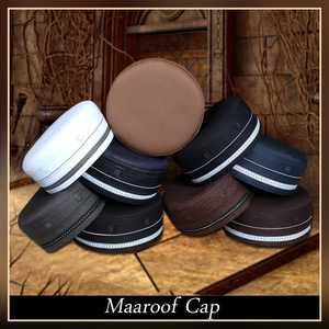 หมวกมารูออฟมีสไตล์สำหรับสวดมนต์หมวกอาหรับอิสลามคุณภาพสูงพร้อมดีไซน์เปล่าเหมาะสำหรับ Namaz และสวมใส่แฟชั่น - Product Image 2