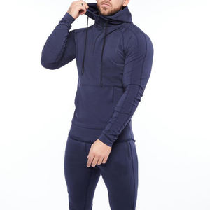 Trendy Embroidered <b>Quarter</b> <b>Zip</b> Oversized Hoodie | 100% Cotton <b>Fleece</b> Winter Sportswear Custom OEM - Product Image 6