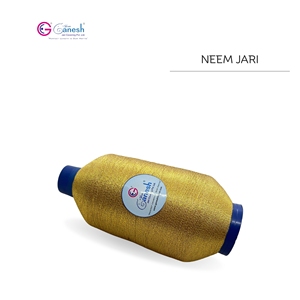 180D Neem Jari Metallic Flora Jari Fil à broder Haute ténacité Lurex Polyester pour tricoter à la main jari - Product Image 3