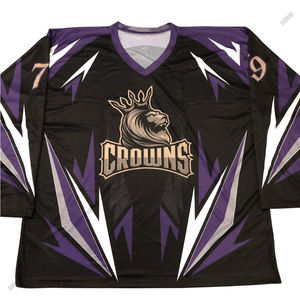 Sibrin Premium Custom Sublimated Inline Hockey Jersey | Personalized Design <b>Ice</b> Hockey Uniforms | Custom Made Anti-Bacterial - Product Image 5