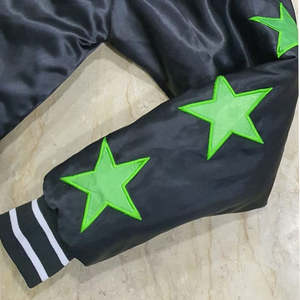 Veste bomber sportive en coton de haute qualité personnalisée Kivotech, unisexe, brodée, doublée de polaire pour l'hiver, style vintage - Product Image 6