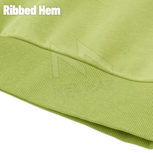 Sweat-shirt uni en polyester et coton de style unique avec sweat-shirt à manches longues pour hommes avec col rond pour hommes - Product Image 6