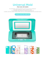 Machine de fabrication de coques de téléphone personnalisées, machine de transfert par sublimation thermique 3D pour les boutiques d'accessoires mobiles