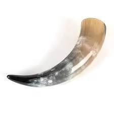 Auténtico Cuerno Vikingo Artesanal Ecológico REHMAN CRAFT para Beber, Estilo Medieval Tradicional, Cuerno Puro de Búfalo para Mead o Cerveza - Product Image 3