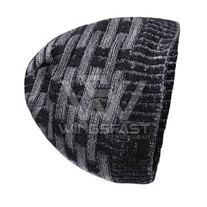 Low Price <b>Light</b> Weight Jacquard Beanie <b>Hats</b> Comfortable High Quality Custom Design Beanie <b>Hats</b> - Product Image 4