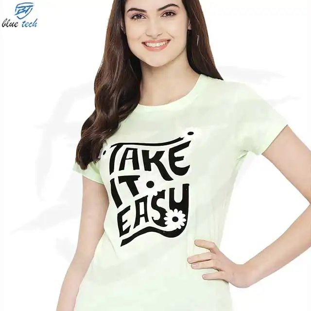 Hot selling 100% cotton oversized Women's T-shirts Fashion custom printed T-shirts Cheap original designer T-shirts for women