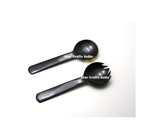 ชุดเสิร์ฟสลัดสไตล์ยุโรป ผลิตในอินเดีย ทำจากเขาสัตว์ ขัดเงาอย่างดี สินค้ามาใหม่ อุปกรณ์ครัว คุณภาพสูง - Product Image 5