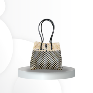 Premium Eco-Friendly <b>Women's</b> <b>Handbag</b> Recycled Plastic Tote Bag Weaved in Indonesia - Product Image 3