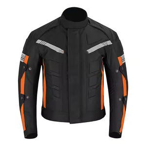 Piel de vaca 100% cuero moto Suite diseño personalizado proteger el cuerpo engranaje cómodo impermeable a prueba de viento traje de moto - Product Image 2