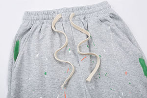 Pantalones Deportivos de Hombre al por Mayor 2026, Pantalones Deportivos Holgados de Algodón Grueso con Cordón, Pantalones Deportivos de Gimnasio - Product Image 5