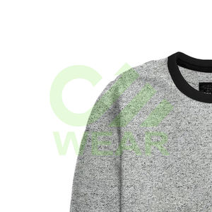 สเวตเตอร์ผ้าฟลีซแบบสวมหัวสำหรับผู้ชายเสื้อ2026ชั้นนำผ้าคอตตอน100% แบบใหม่ - Product Image 6