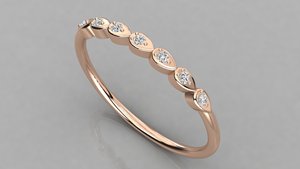 Anillo de Compromiso Solitario Minimalista con Forma Personalizada SHREERAJ SOLITAIRE para Mujer, Oro Sólido de 14K/18K con Baño de Rodio y Diamantes - Product Image 2