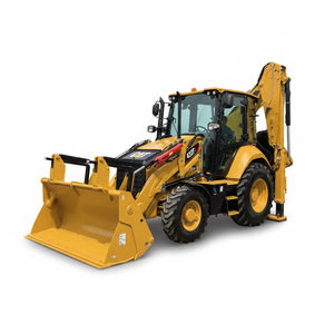 Cargadora de Concreto de Segunda Mano de Alta Calidad 4x4 CAT con Retroexcavadora y Cargador Frontal de 7 Toneladas con Bomba Hidráulica Kawasaki - Product Image 1