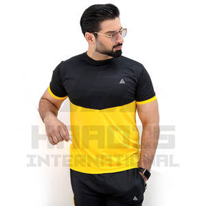 Venta al por mayor Hombres Entrenamiento Fitness Deportes Chándal Verano personalizado Suéter Pantalones conjunto de dos piezas para los hombres - Product Image 1