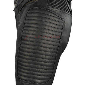 Pantalon en cuir pour moto pour homme, taille plus, respirant, dernier style, design personnalisable, service OEM, haute qualité - Product Image 3