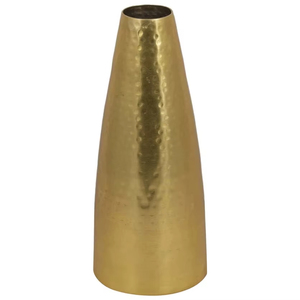 แจกันดอกไม้ชายฝั่งทำด้วยมือสไตล์นอร์ดิกชุบทองด้วยค้อนดีไซน์คุณภาพสูงโต๊ะงานแต่งงานของตกแต่งบ้าน - Product Image 1