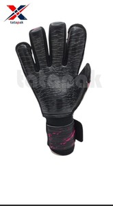 Gant de gardien de but haute Performance en cuir pour équipe professionnelle Protection parfaite des doigts et poignet réglable Top Rate - Product Image 3