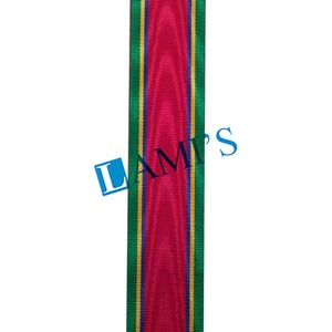 Rubans de médaille Moir, sangles de dentelle, garnitures de tresse de haute qualité, rubans de médaille Moir personnalisés - Product Image 1