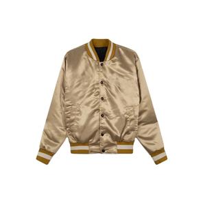 Chaqueta Varsity Impermeable y Cortavientos para Hombre a Precio de Fábrica, con Cuello Alto, Logotipo Frontal, Colores Personalizados - Servicio OEM - Product Image 1