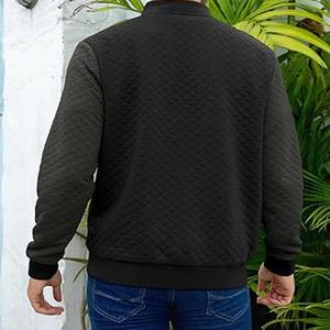 เสื้อแจ็กเก็ตมีปกแขนเสื้อหนังแกะสำหรับผู้ชายเสื้อแจ็กเก็ตมีหมวกผ้าขนแกะสไตล์วินเทจ - Product Image 4