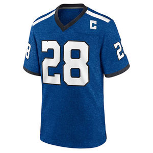 2025 maillot de Football américain personnalisé pour hommes maillots à manches courtes de haute qualité techniques imprimées nouveaux costumes de Football de Sublimation - Product Image 2