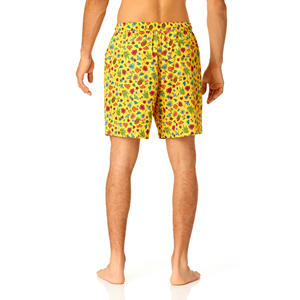 Short de sport à séchage rapide pour hommes, avec logo personnalisé OEM, short de fitness, d'athlétisme et d'entraînement en maille imprimée, style décontracté - Product Image 3