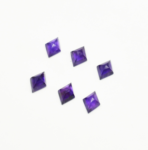 Pierre précieuse à facettes en forme de cerf-volant en améthyste africaine violet profond naturel 14X10 MM taille calibrée plus de tailles disponibles pierre précieuse en vrac - Product Image 4
