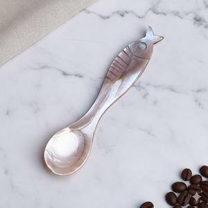 Cuillère en nacre naturelle biologique, cuillère à caviar en nacre pour mariage, buffet, vaisselle, ustensiles de cuisine - Product Image 2