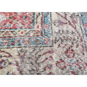 Alfombra de Lana Anudada a Mano de Gran Tamaño, Estilo Vintage, Pae-2698, Patrón Floral Rojo Naranja, para Sala de Estar, Pasillo, Rectangular, para Adolescentes - Product Image 3