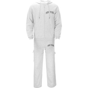 Ensemble de survêtement d'hiver à logo personnalisé 2025 Sweat à capuche de jogging léger de poids moyen pour les marques de streetwear de salle de sport Boutique de vêtements de mode - Product Image 4
