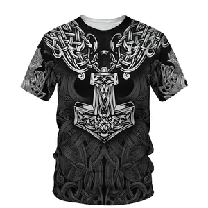 Camisetas de sublimación unisex personalizadas de algodón y poliéster, camisetas en blanco de gran tamaño a granel, transferencia de calor con tu propio logotipo - Product Image 4