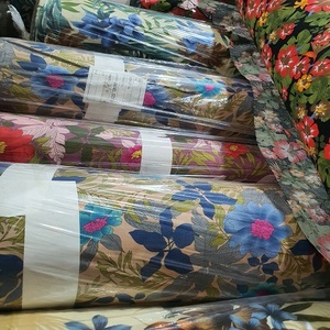 100% algodón 30s estampado tejido 60 "Diseño Hawaiano tela elástica ligera para uso al aire libre-Stock 17020 para niños y niñas - Product Image 1