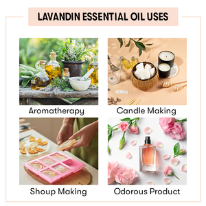 Huile essentielle de Lavandin d'aromathérapie au prix de gros-huile essentielle de Lavandin pour le visage et les cheveux chez VedaOils - Product Image 4