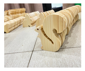 Juguetes sostenibles de animales de madera para niños, diseños de animales de madera de Vietnam: calidad superior, formas atractivas, las mejores ofertas para la exportación - Product Image 1