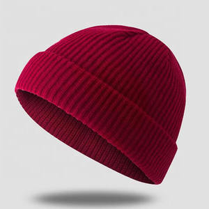 Gorros de Punto Personalizados al por Mayor, Gorro Unisex de Alta Calidad con Diseño Teñido, Gorro de Invierno para Exteriores, 100% Acrílico - Product Image 3