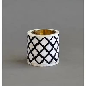 ที่จุดธูปแบบฝังกระดูกทำมือที่วางธูปของตกแต่งบ้านที่ทำด้วยมือ - Product Image 1