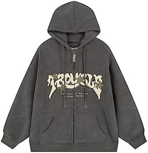 Sudaderas con Capucha Extra Grandes y Cortas de Poliéster y Algodón para Hombre - Product Image 6