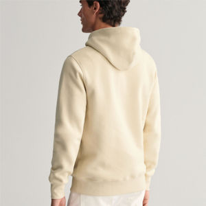 Vêtements en gros unisexes à capuche en coton polaire épais de haute qualité grande taille impression logo personnalisé fermeture éclair - Product Image 4